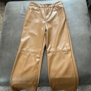 SHEIN PU Leather Pants